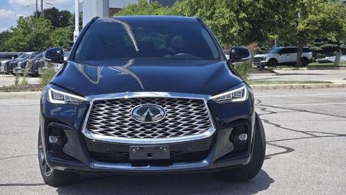 Hermosa Blue 2024 INFINITI QX55 SENSORY