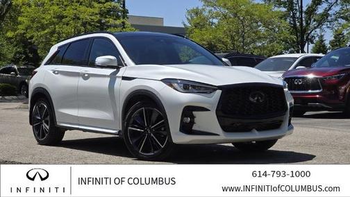 Radiant White 2023 INFINITI QX50 SPORT