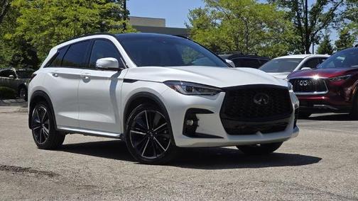 Radiant White 2023 INFINITI QX50 SPORT