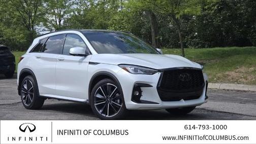 Radiant White 2023 INFINITI QX50 SPORT
