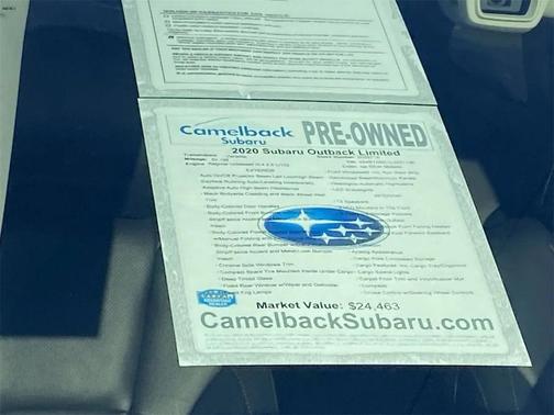 2020 Subaru Outback Limited