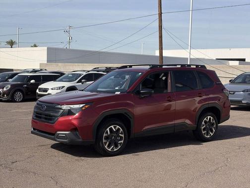 Crimson Red Pearl 2026 Subaru Forester Base