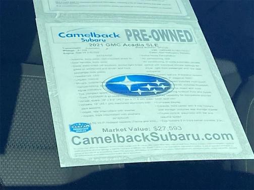 2021 GMC Acadia AWD SLE