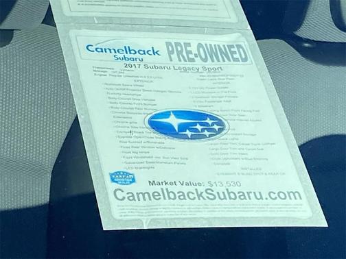 2017 Subaru Legacy Sport