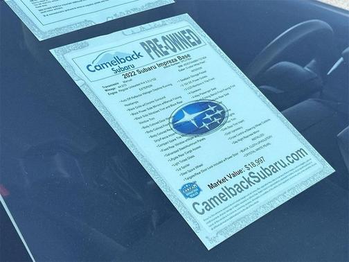 2022 Subaru Impreza Base