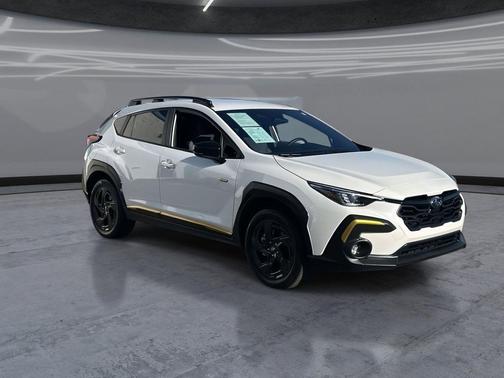 Crystal White Pearl 2024 Subaru Crosstrek Sport