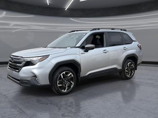 Ice Silver 2026 Subaru Forester Hybrid Premium
