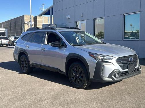Ice Silver Metallic 2024 Subaru Outback Onyx Edition