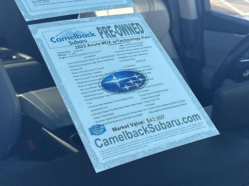 2023 Acura MDX Technology Package