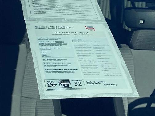 2025 Subaru Outback Premium