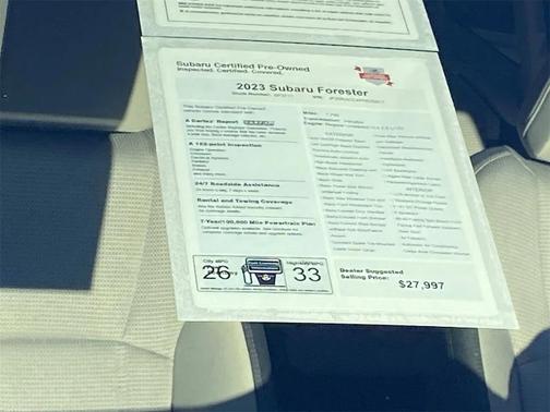 2023 Subaru Forester Base