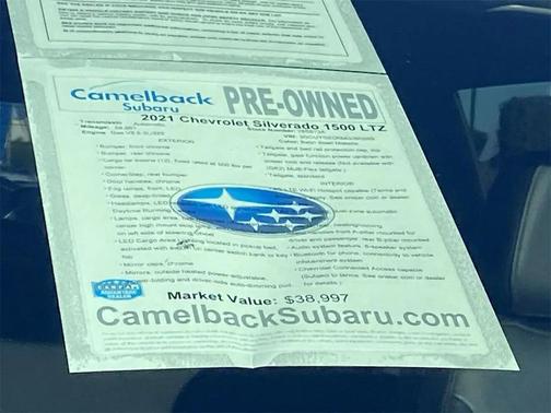 2021 Chevrolet Silverado 1500 LTZ