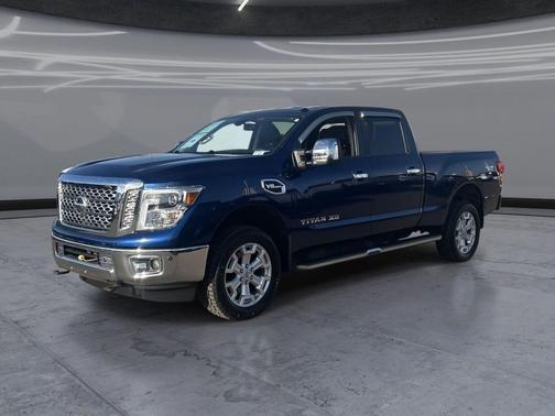 Deep Blue Pearl 2016 Nissan Titan XD SV