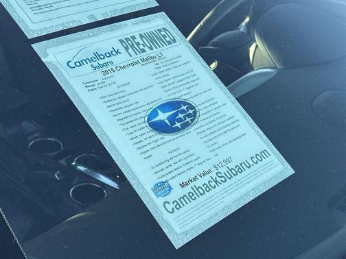 Silver Ice Metallic 2015 Chevrolet Malibu 1LT