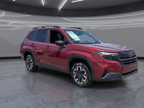 Crimson Red Pearl 2026 Subaru Forester Base