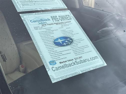 2016 Toyota Highlander Limited