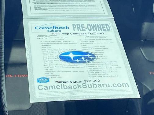 2022 Jeep Compass Trailhawk