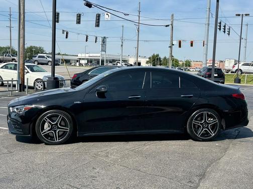 Night Black 2023 Mercedes-Benz AMG CLA 35 4MATIC