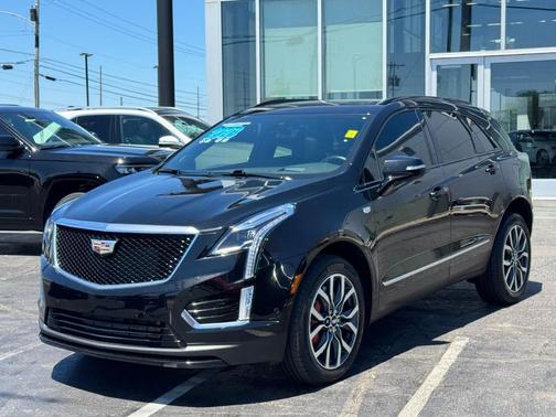 Stellar Black Metallic 2023 Cadillac XT5 Sport