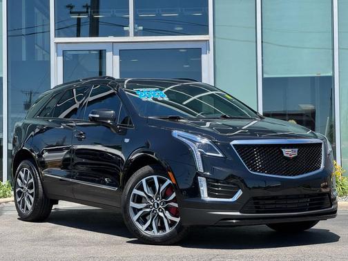 Stellar Black Metallic 2023 Cadillac XT5 Sport