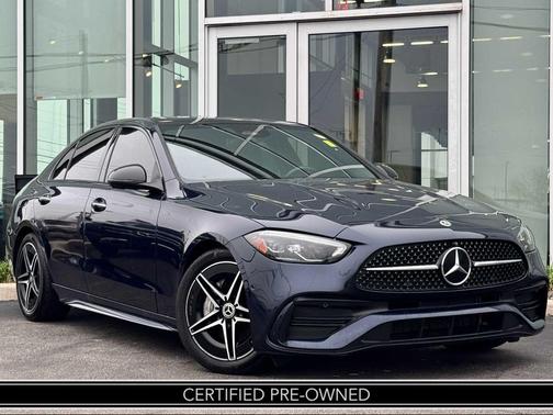 Lunar Blue Metallic 2023 Mercedes-Benz C-Class C 300 4MATIC