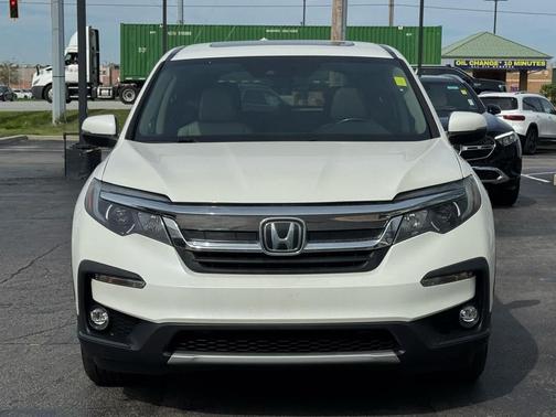White Diamond Pearl 2019 Honda Pilot EX-L