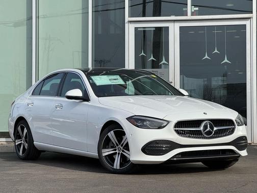 Polar White 2026 Mercedes-Benz C-Class C 300 4MATIC