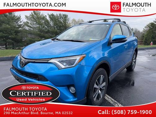 Electric Storm Blue 2018 Toyota RAV4 XLE