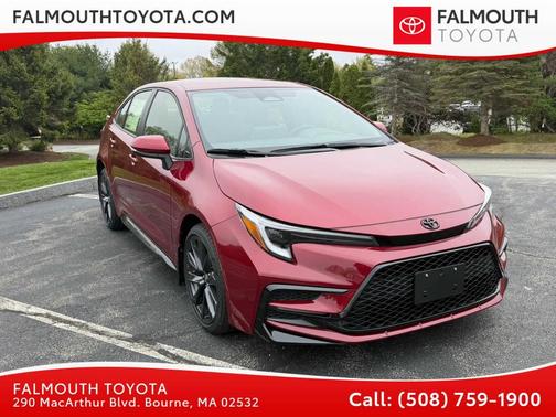 Ruby Flare Pearl 2026 Toyota Corolla SE