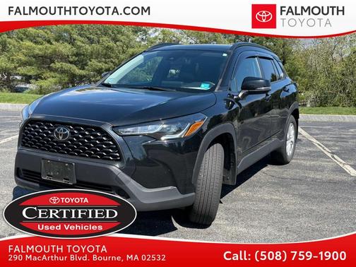 Jet Black 2022 Toyota Corolla Cross LE