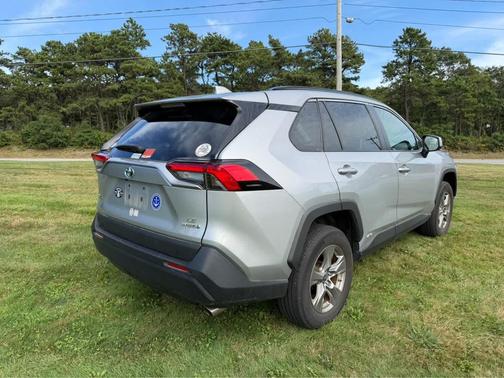 Silver Sky Metallic 2024 Toyota RAV4 Hybrid LE