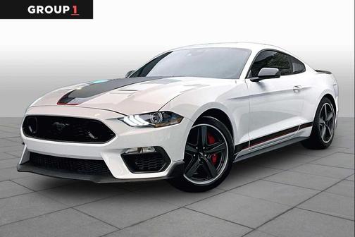 Oxford White 2022 Ford Mustang Mach 1 Fastback