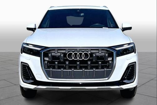 Glacier White Metallic 2025 Audi Q7 45 Premium Plus