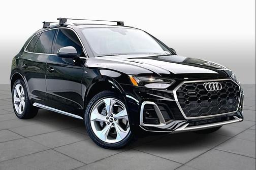 Mythos Black Metallic 2025 Audi Q5 45 S line Premium Plus