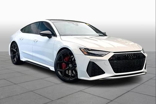 Glacier White Metallic 2025 Audi RS 7 4.0T Performance