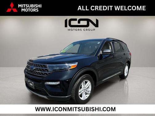 Agate Black Metallic 2022 Ford Explorer XLT