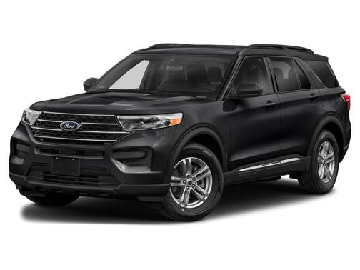 Agate Black Metallic 2022 Ford Explorer XLT