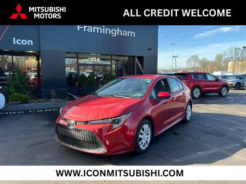 Barcelona Red Metallic 2021 Toyota Corolla LE