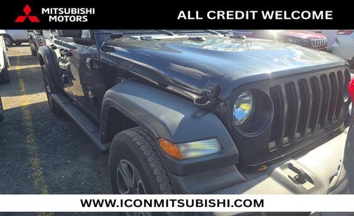 Black Clearcoat 2022 Jeep Wrangler Unlimited Sport