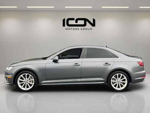 Monsoon Gray Metallic 2019 Audi A4 2.0T Premium Plus