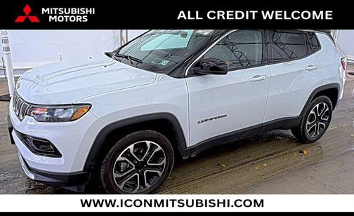 Bright White Clearcoat 2022 Jeep Compass Limited