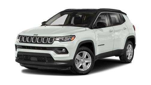 Bright White Clearcoat 2022 Jeep Compass Limited
