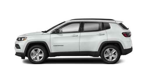 Bright White Clearcoat 2022 Jeep Compass Limited