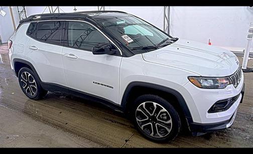 Bright White Clearcoat 2022 Jeep Compass Limited