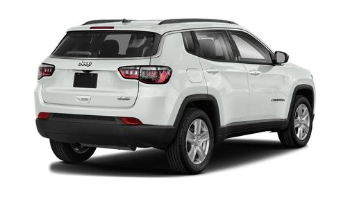 Bright White Clearcoat 2022 Jeep Compass Limited