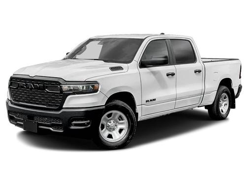 Bright White Clearcoat 2025 RAM 1500 Laramie