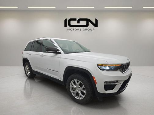 Bright White Clearcoat 2023 Jeep Grand Cherokee Limited
