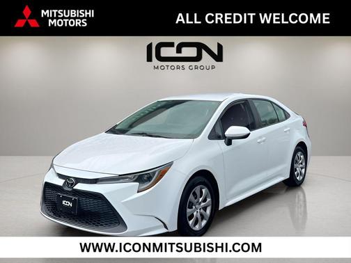 Super White 2021 Toyota Corolla LE
