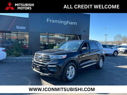 Agate Black Metallic 2021 Ford Explorer XLT