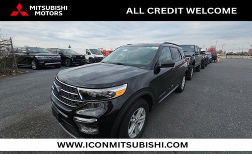 Agate Black Metallic 2021 Ford Explorer XLT